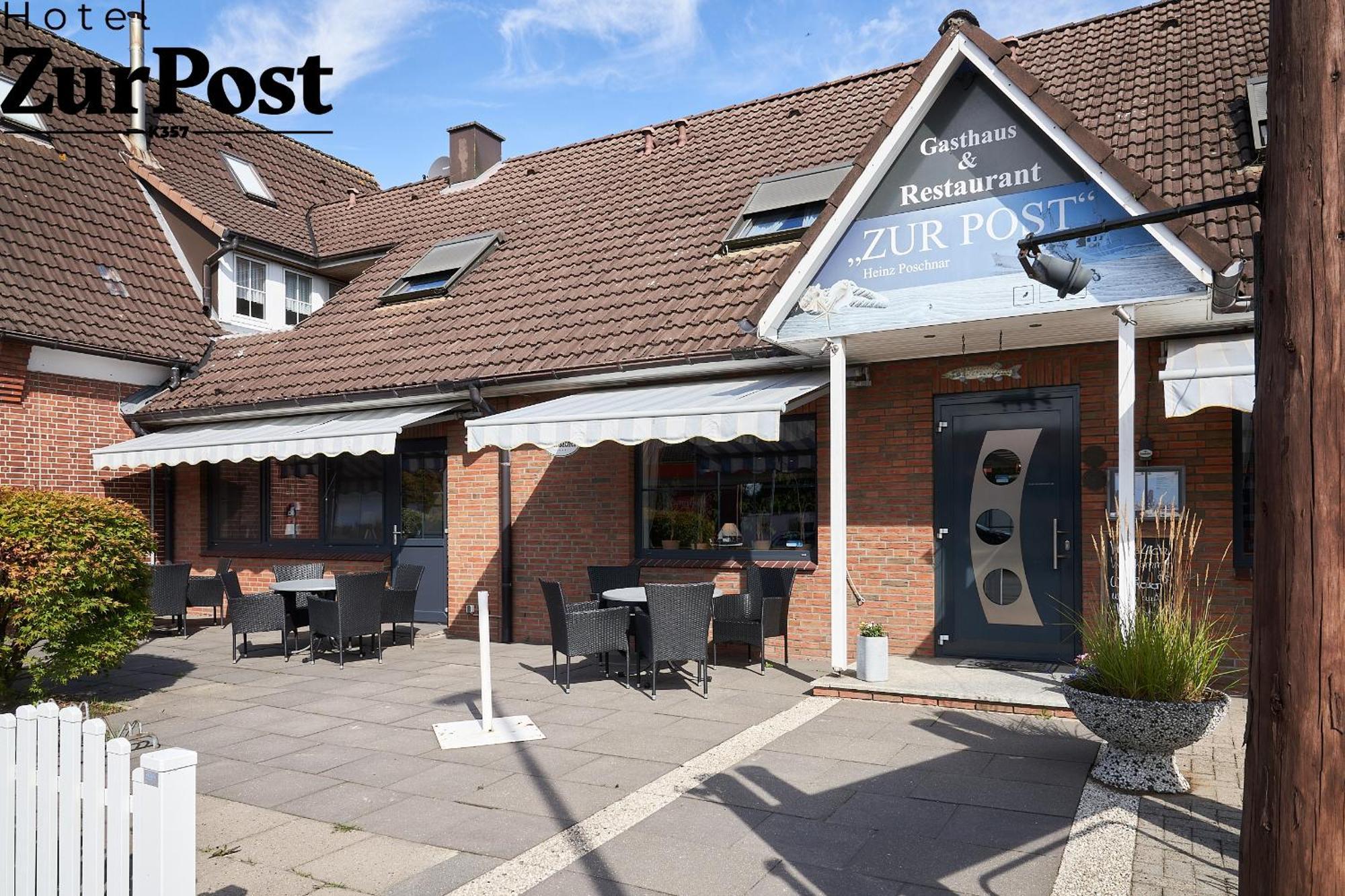 K357 - Hotel & Restaurant "Zur Post" In Otterndorf Bei Cuxhaven Екстериор снимка