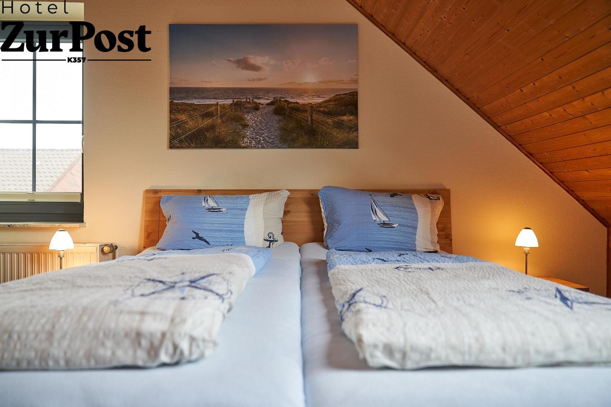K357 - Hotel & Restaurant "Zur Post" In Otterndorf Bei Cuxhaven Екстериор снимка