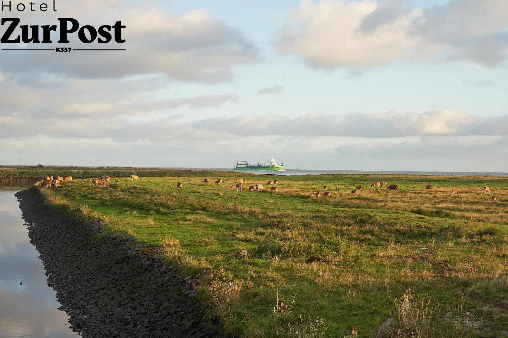 K357 - Hotel & Restaurant "Zur Post" In Otterndorf Bei Cuxhaven Екстериор снимка